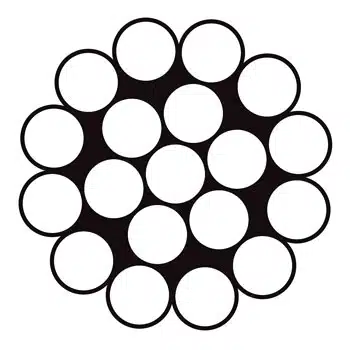 Vanlig riggwire 1x19 syrefast