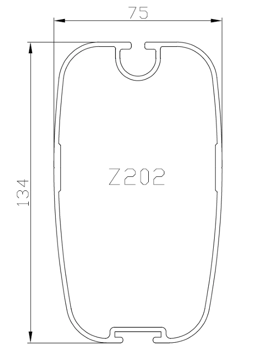 Tverrsnitt masteprofil