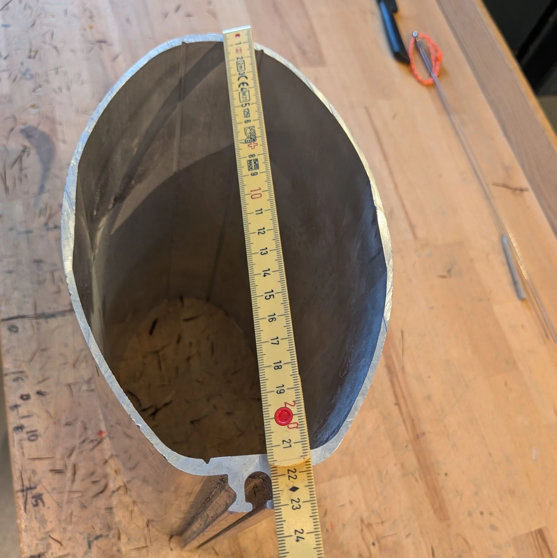 Mål lengde masteprofil