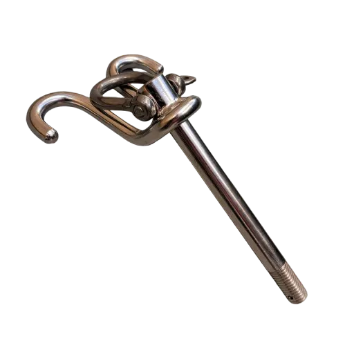 Sparcraft ø14mm gooseneck bolt med revekroker (sjakkel selges separat)