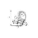 Riggbolt Snap Shackle mål.webp