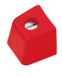 Harken, 22mm Low baem Endestopper sett, Rød