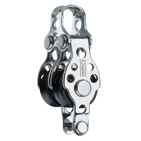 [407] Harken, Blokk 16mm Dobbel Becket
