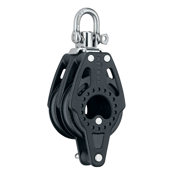 [2603] Harken, Blokk 57mm Carbo Dobbel Becket