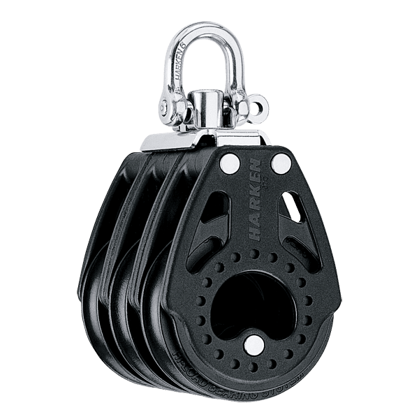 [2604] Harken, Blokk 57mm Carbo Trippel Swivel