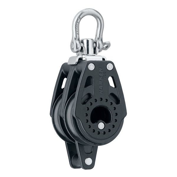 Harken, Blokk 40mm Carbo Dobbel Swivel Becket