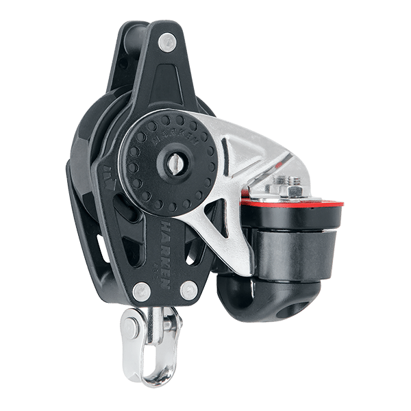 [2611] Harken, Blokk 40mm Carbo Ratchet Becket 471Cam