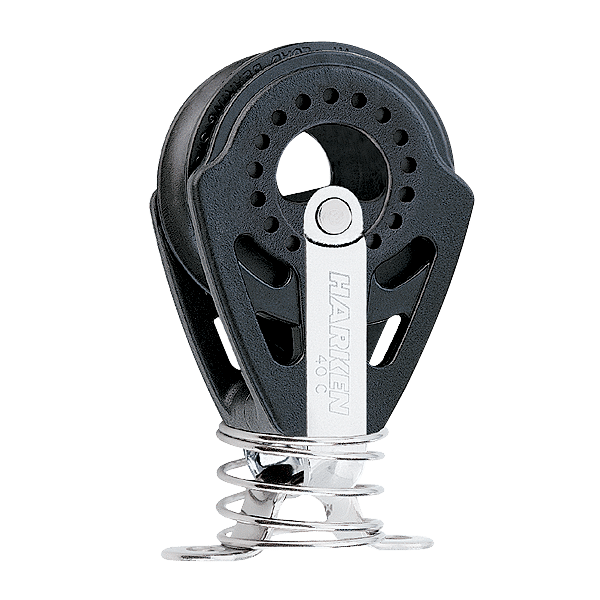 [2652] Harken, Blokk 40mm Carbo Stand-up Fixed