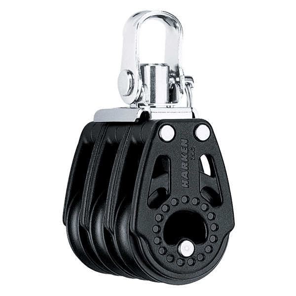 [344] Harken, Carbo Blokk 29mm Trippel Swivel