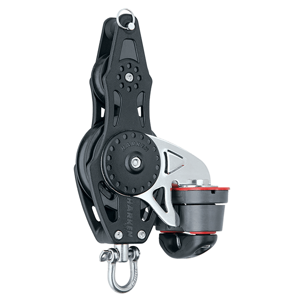 [2624] Harken, Blokk 57mm Carbo Fiolin Becket 150Cam