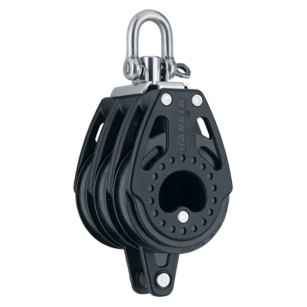 Harken, Blokk 75mm Carbo Trippel Swivel Becket