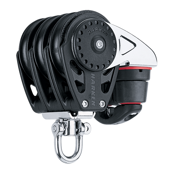 Harken, Blokk 75mm Carbo Trippel Swivel 150Cam