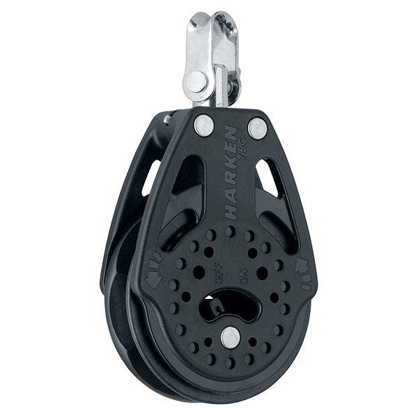 [2670] Harken, Blokk 75mm Carbo Ratchet