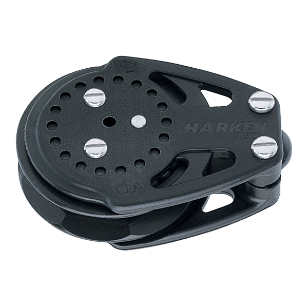 [2682] Harken, Blokk 75mm Carbo Ratchamatic Kinn