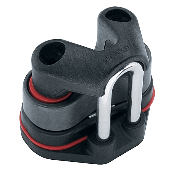 [470] Micro Aluminium Cleat med Extreme angle fairlead