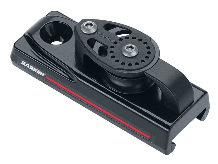 [E3230] Harken, Endestykke for 32mm skinne. Single becket.