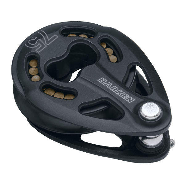 [3240] Harken, Black Magic Blokk 75mm Teardrop