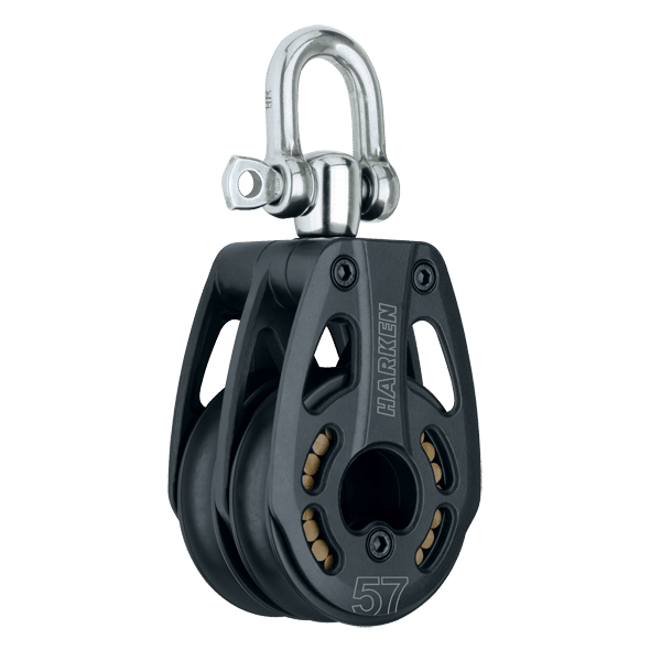 [3217] Harken, Black Magic Blokk 57mm Dobbel
