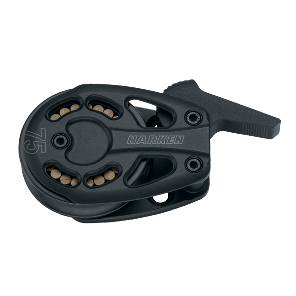 [3236] Harken, Black Magic Blokk 75mm Kinn Lockoff