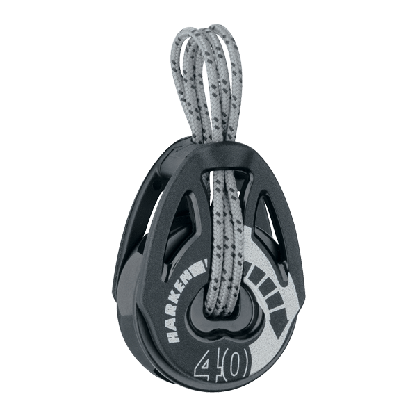 [2159] Harken, Carbo Blokk 40mm T2 Ratchmatic
