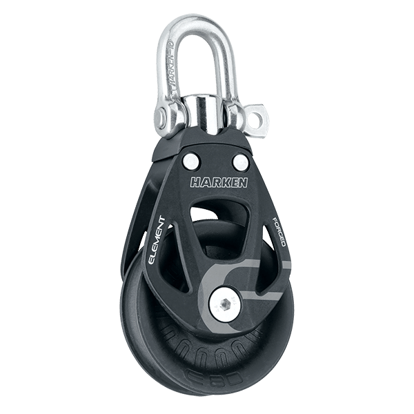 [6290] Harken, 80mm Element Blokk Single Swivel Block