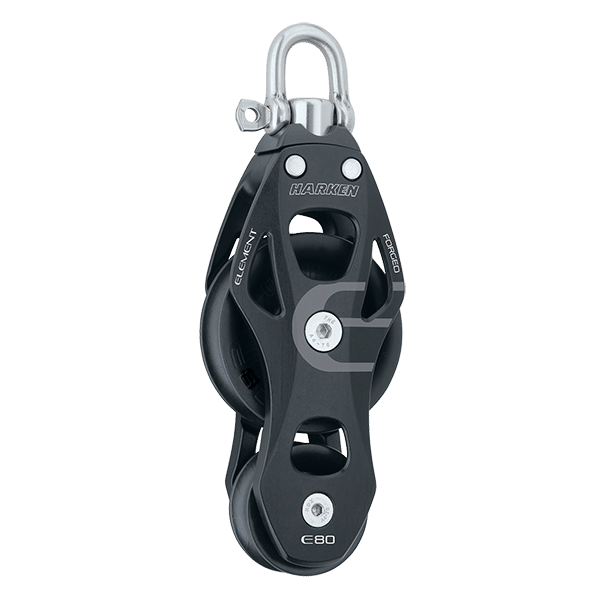 Harken, 80mm Element Blokk Fiddle Swivel Block