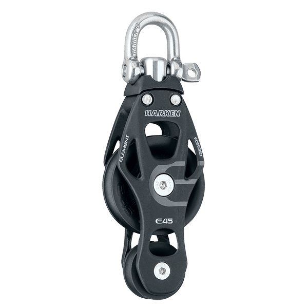 [6232] Harken, 45mm Element Blokk Fiddle Swivel Block