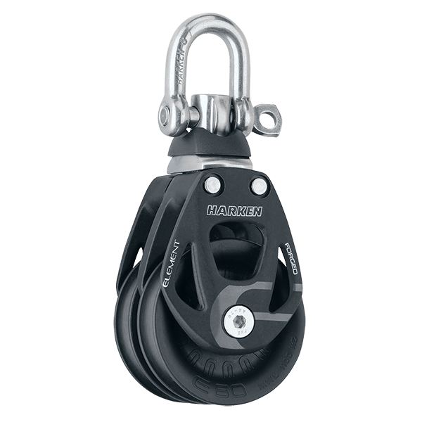 [6269] Harken, 60mm Element Blokk Double Swivel Block