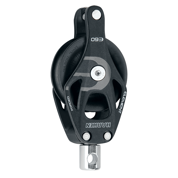 Harken, 60mm Element Blokk Becket Block with 8mm Pin