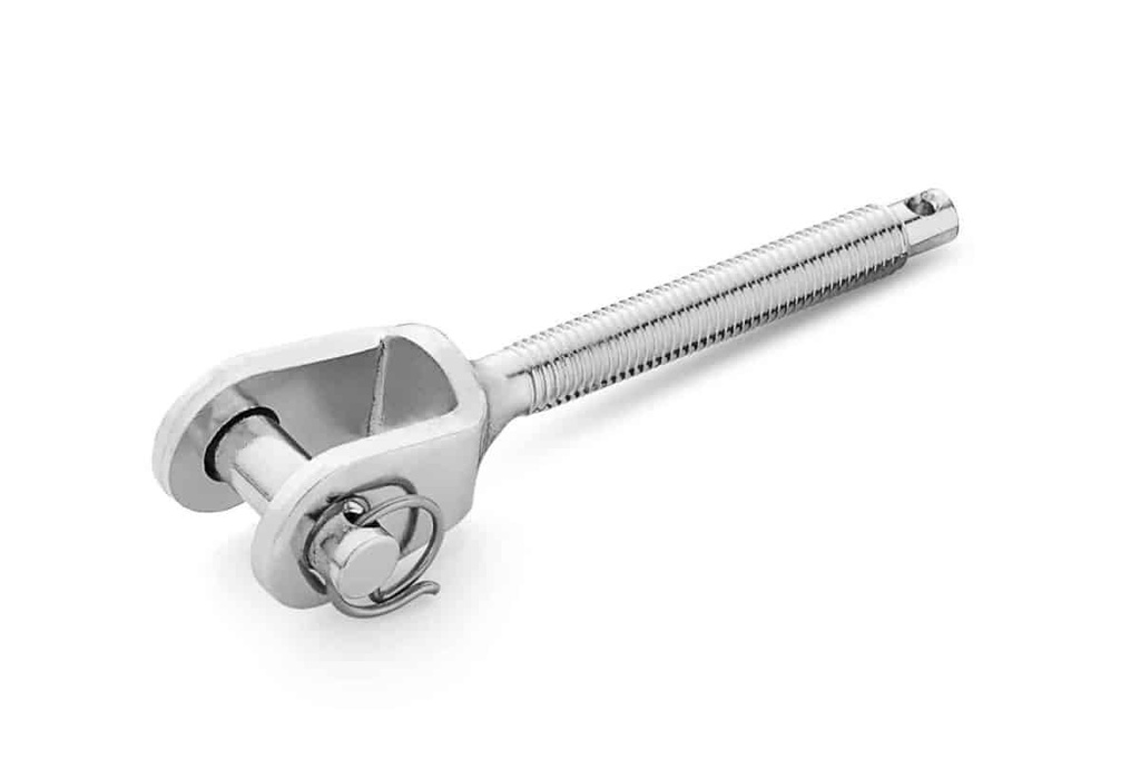 Gjenget Gaffel UNF - Blue Wave - Venstre, 3/8"