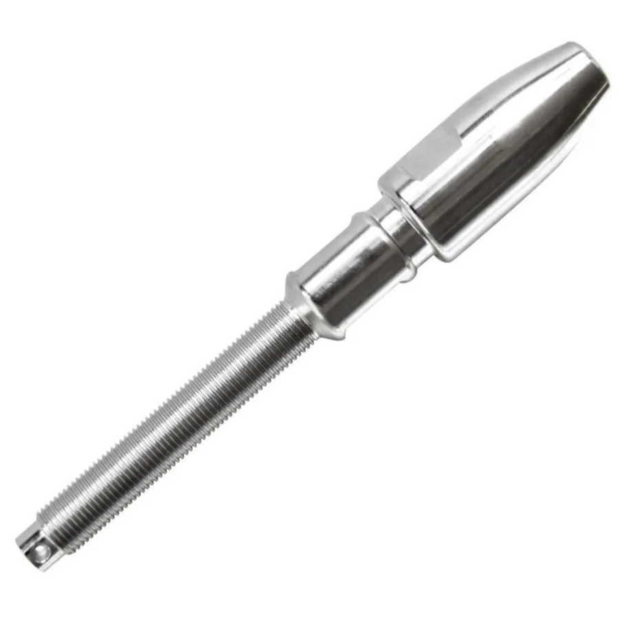 Swageless cone thread terminal 1/2"