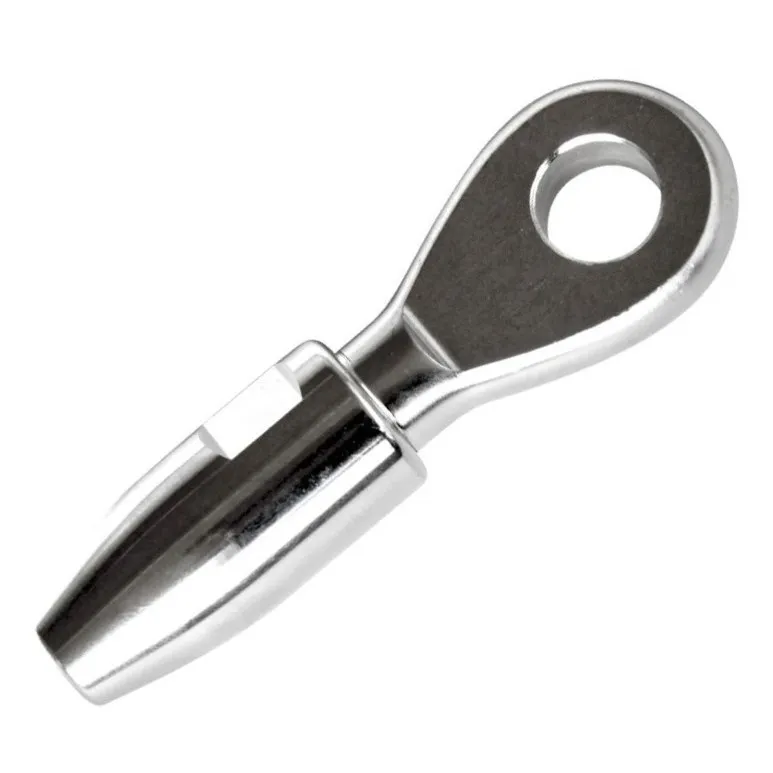 Blue Wave valsefri øyeterminal - ø10mm med 19mm hull