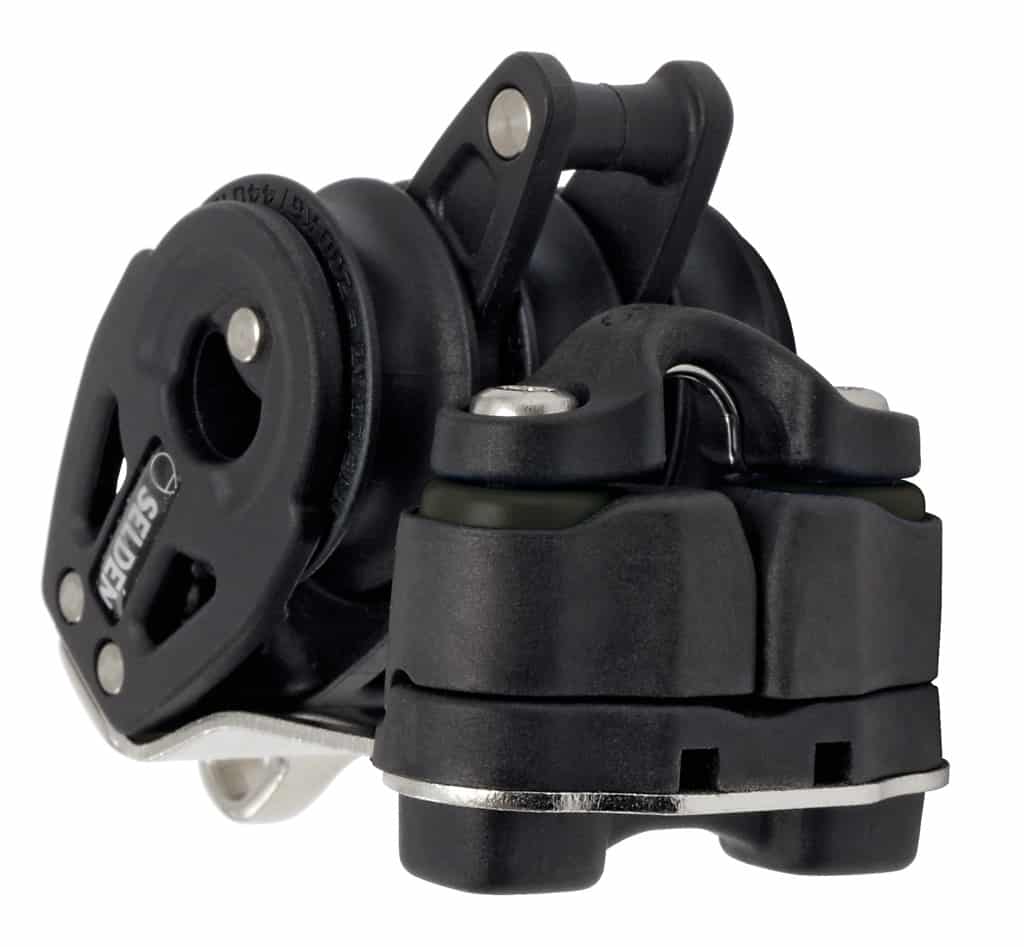 [403-101-07R] Selden, 30mm Kulelagret Blokk Triple/Becket Cam