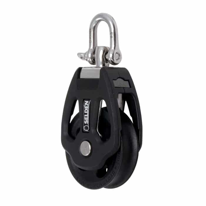 [405-001-01R] Selden 50mm enkeltblokk