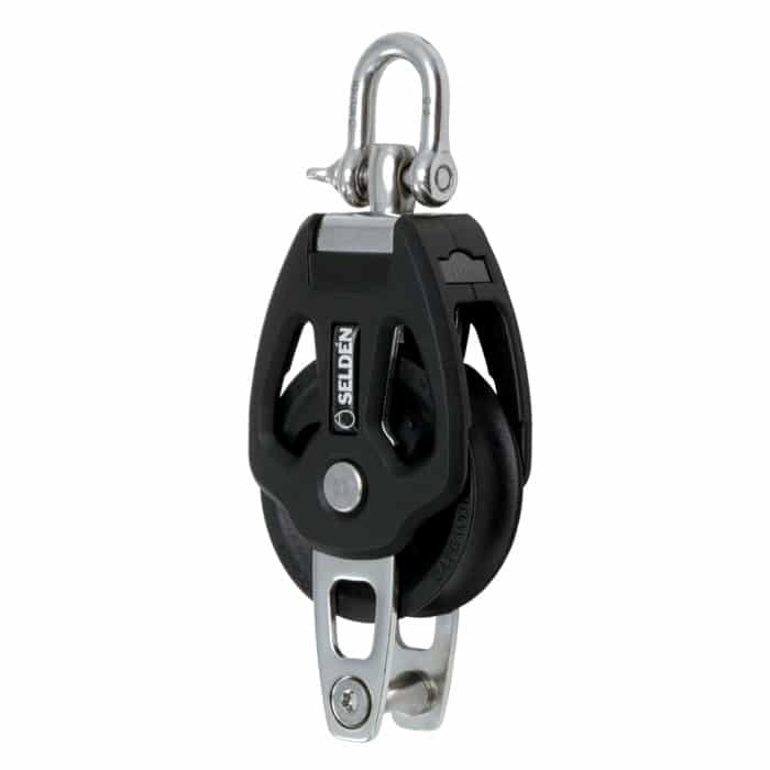 [405-001-02R] Selden, 50mm singel becket blokk