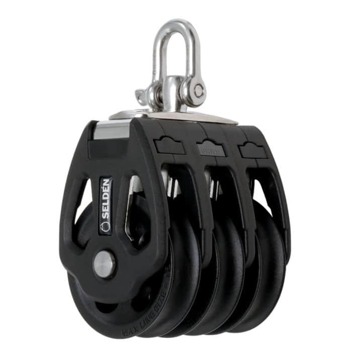 [405-001-07R] Selden 50mm trippelblokk