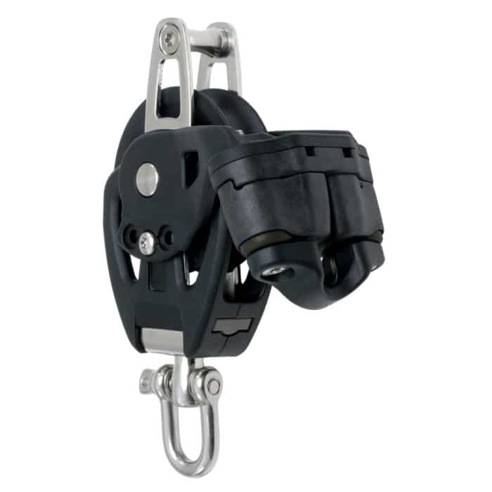 [406-001-04R] Selden, 60mm blokk med becket og cleat