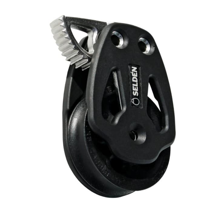 [406-001-18R] Selden 60mm Kinnblokk med lås AClockw.