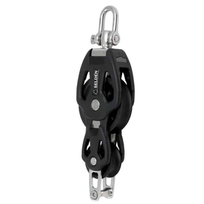 [408-001-12R] Selden Blokk, 80mm Fiol/Becket