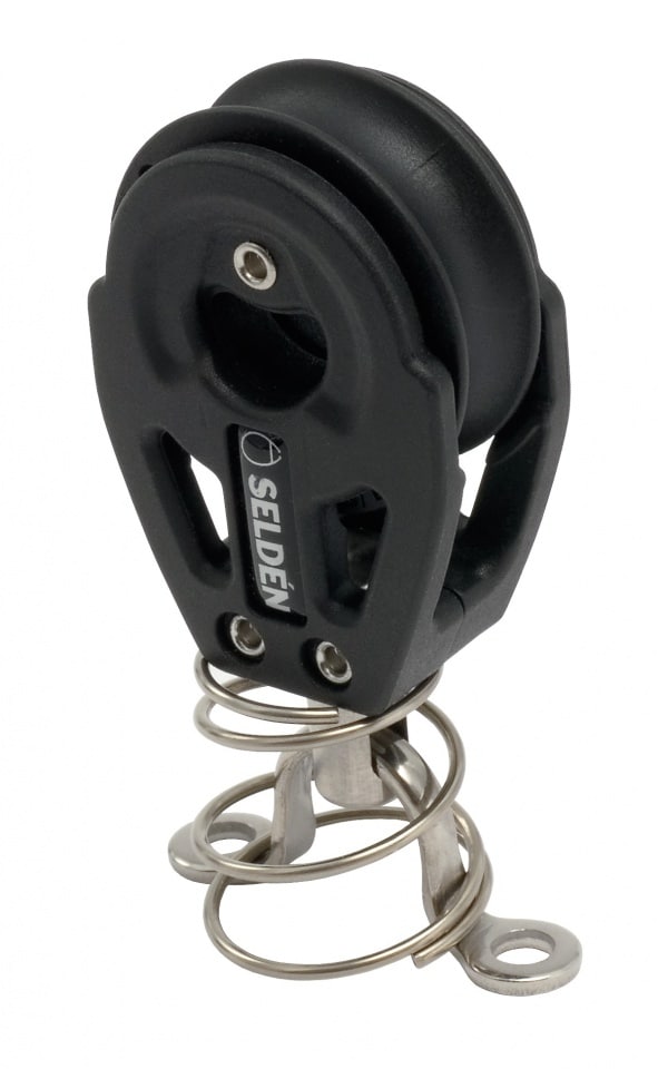 [403-101-12R] Selden, 30mm Kulelagret Blokk Enkel, Stand-Up