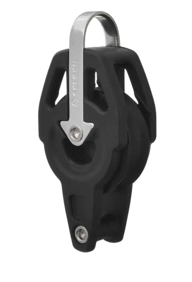 [403-101-13R] Selden, 30mm Kulelagret Blokk Sing/Becket Bøyle