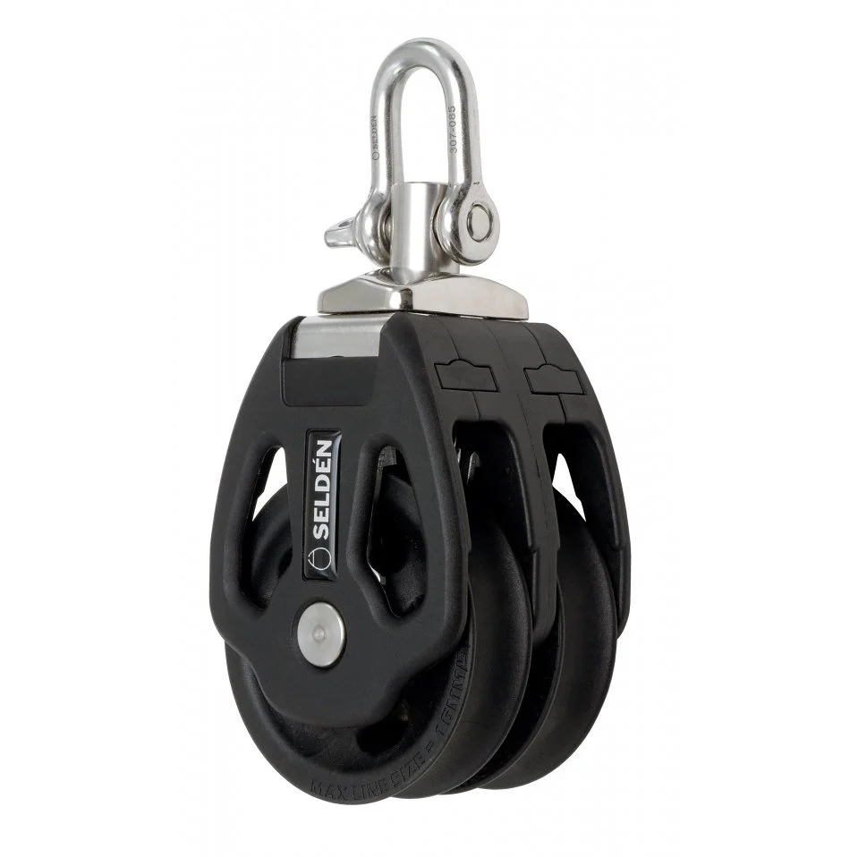 [407-001-05R] Selden, 70mm Dobbeltblokk