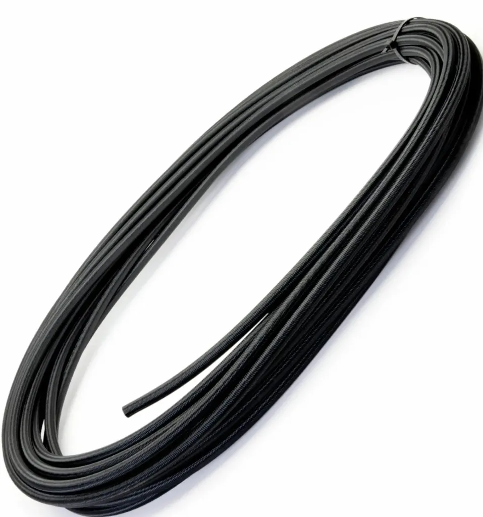 [613-020-01] Selden, Torsjonstiv kabel Sort ø9mm-13m