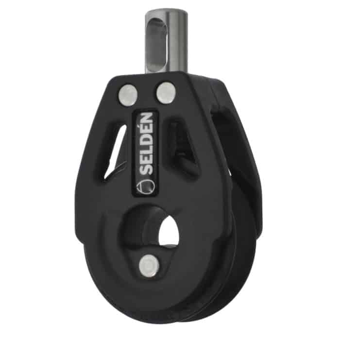 [403-101-16R] Selden, Sheet 30mm Kulelagret Blokk Enkel svivel