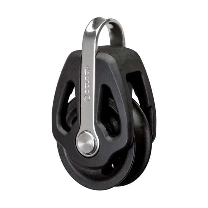 [404-001-25R] Selden 40mm Enkeltblokk med bøyle