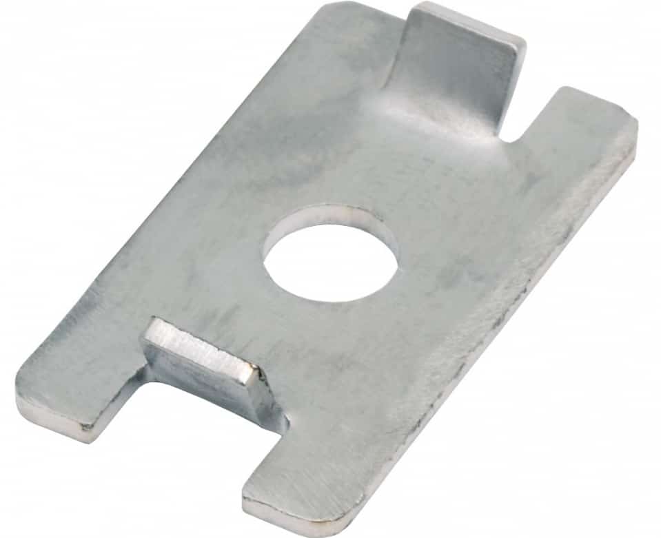 [164-482] Skive for variabel hullavstand ved skinnemontering