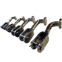 Selden T-Terminal til Gaffel - ø4mm