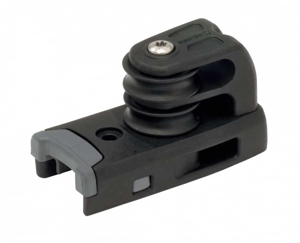 [442-112-01] Selden, Endestykke med dobbel kinnblokk, 22