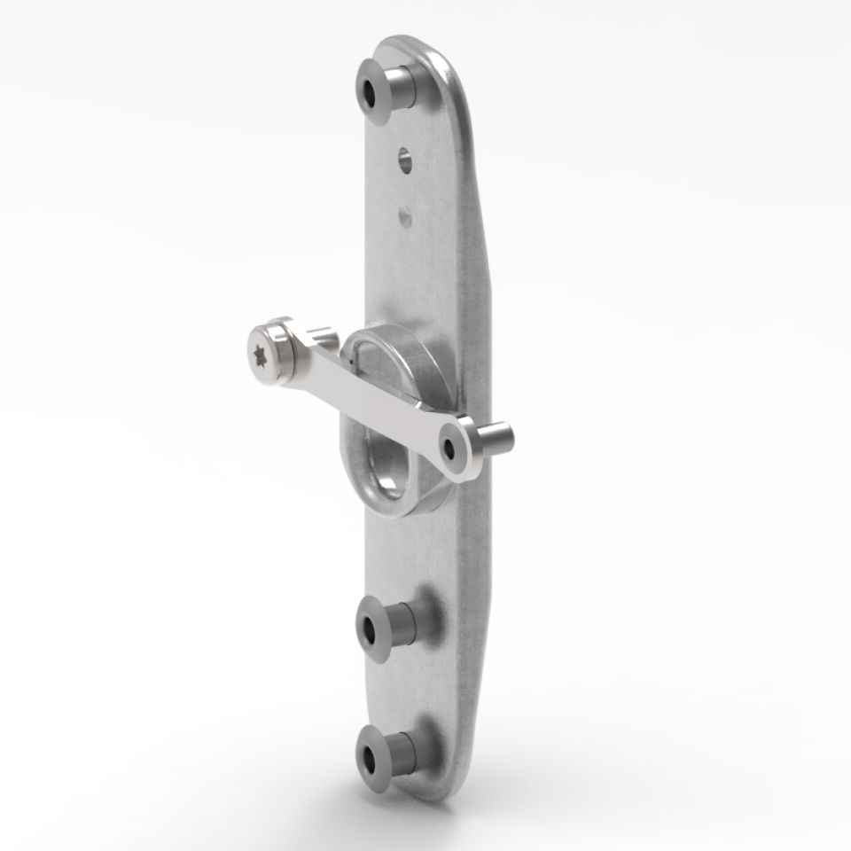 [507-600-02] Selden, Backing Plate Wire 6+Strap,Mk2
