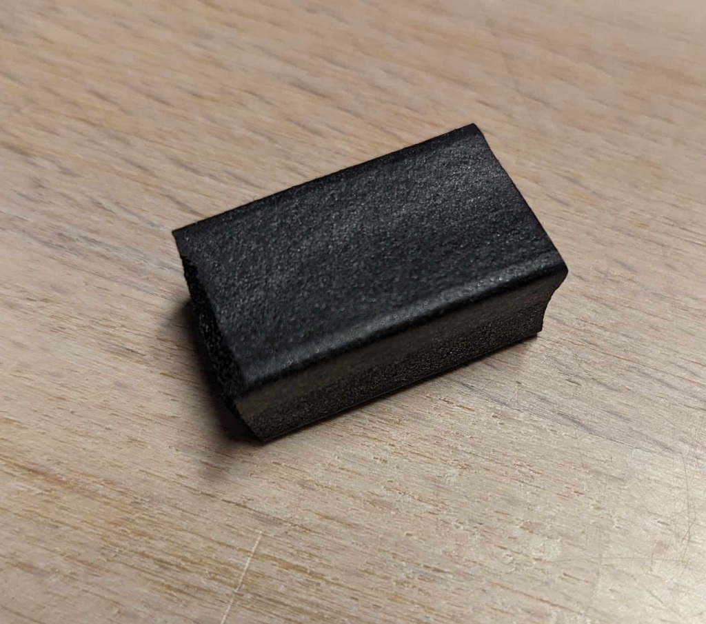 [530-357] Selden, Rubber Pad 10X15X25(Sailf)Rub